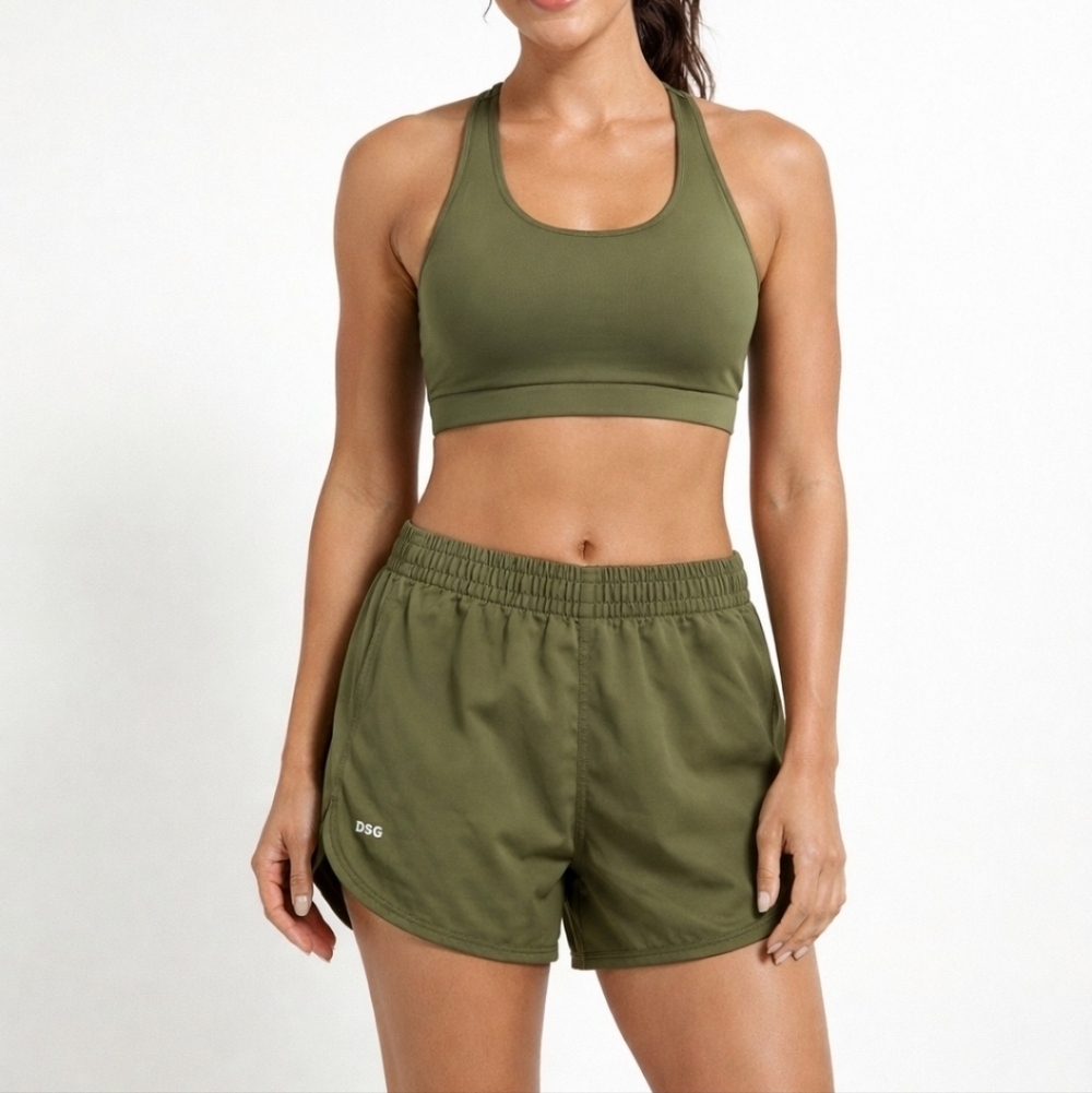 DSG Women's Athletic Olive Shorts